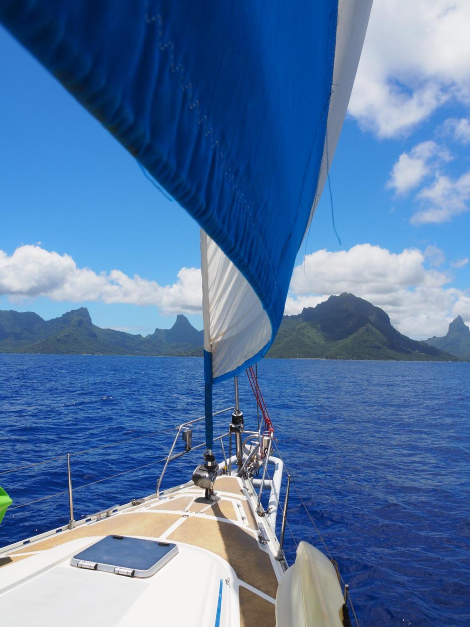2 Nuits Insolites & 1 Excursion Voile A Bord Du Voilier Mori Ora Moorea Buitenkant foto